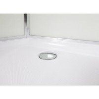 Душевая кабина Niagara Ultra NG-7012-01 120 x 120 см, низкий поддон, профиль хром, стекло прозрачное с рисунком, 70120164