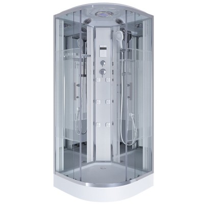 Душевая кабина Niagara Ultra NG-7012-01 120 x 120 см, низкий поддон, профиль хром, стекло прозрачное с рисунком, 70120164