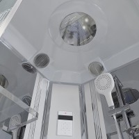 Душевая кабина Niagara Ultra NG-7012-01 120 x 120 см, низкий поддон, профиль хром, стекло прозрачное с рисунком, 70120164