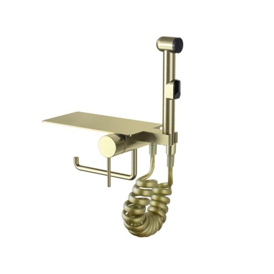 Гигиенический душ Bronze de Luxe Scandi, 708/1BR, со смесителем, цвет бронза