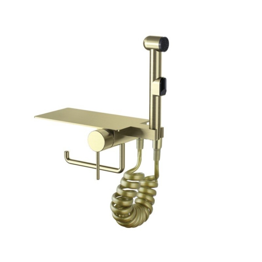 Гигиенический душ Bronze de Luxe Scandi, 708/1BR, со смесителем, бронза