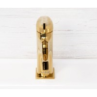 Смеситель WasserKRAFT 7103 для раковины, глянцевое золото