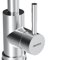 Смеситель для кухонной мойки Damixa Merkur 710720000, с каналом питьевой воды, хром