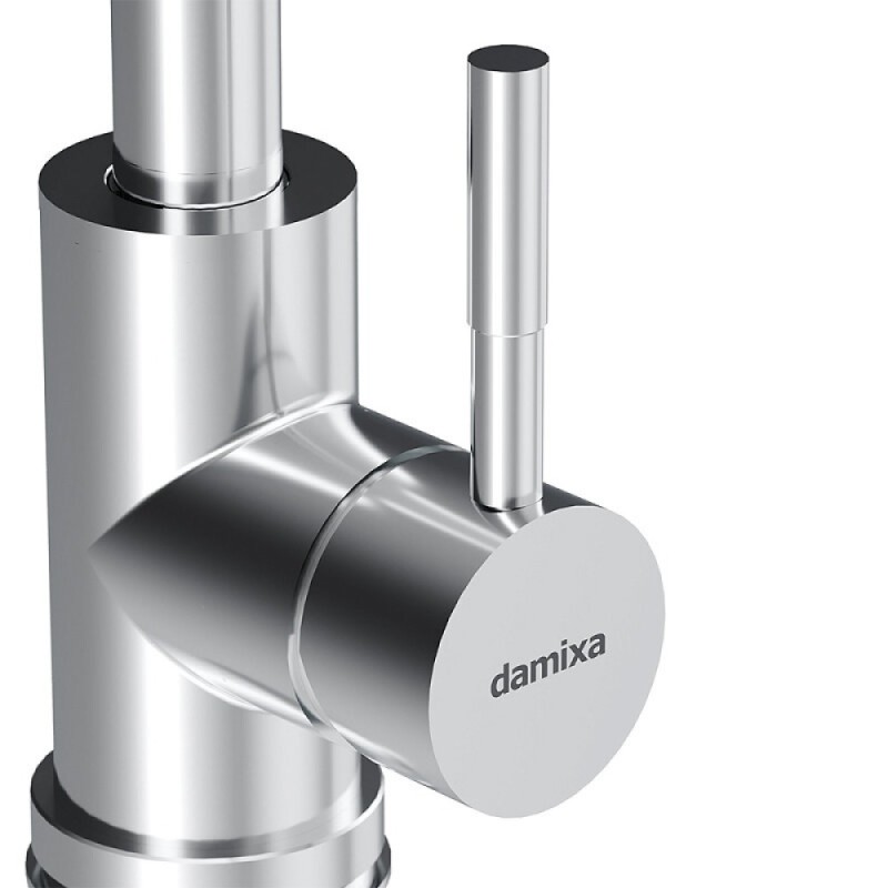 Смеситель для кухонной мойки Damixa Merkur 710720000, с каналом питьевой воды, хром