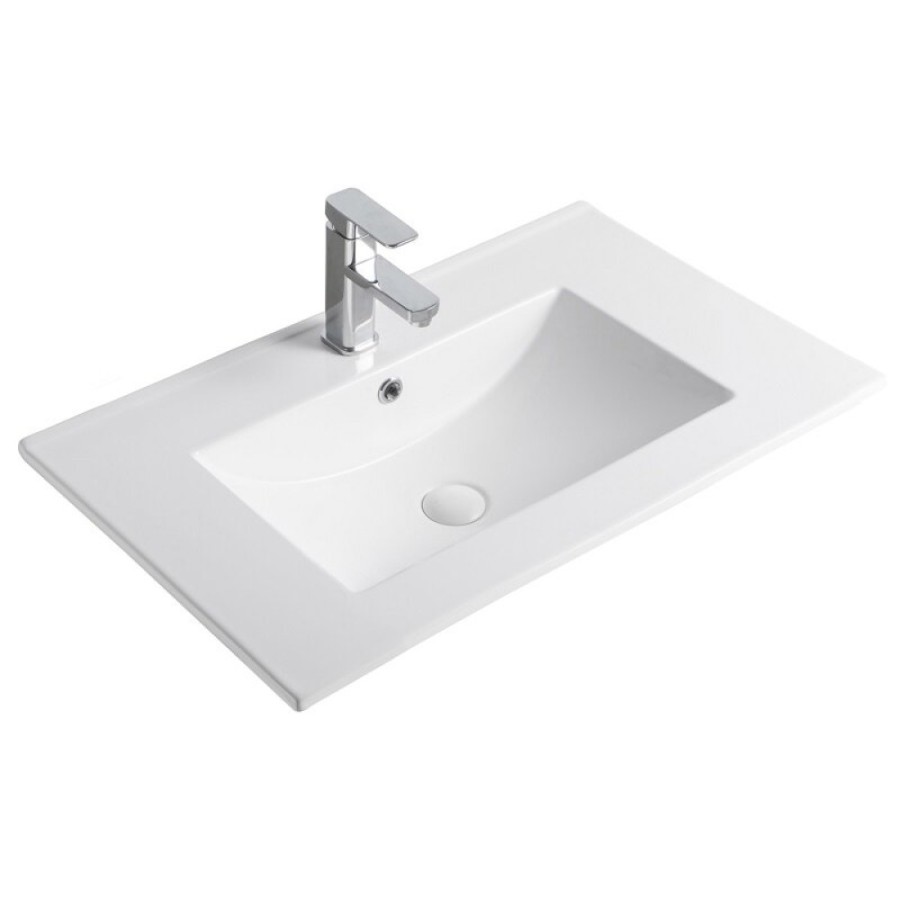 Раковина Gid Integrado 9070e 71102, 71 см, фаянс, белая