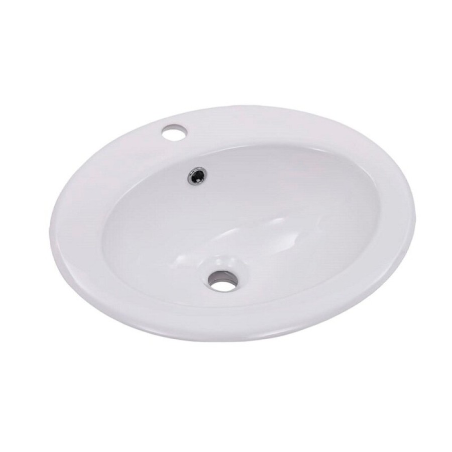 Раковина Gid Integrado 9413 71107, 56 см, фаянс, белая