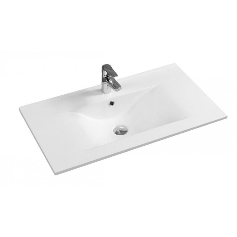 Раковина Gid Integrado NYJ807-100 71118, 101 см, фаянс, белая