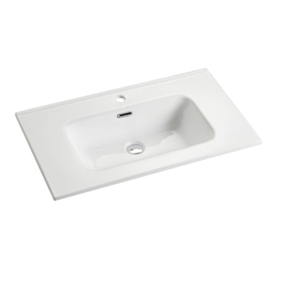 Раковина Gid Integrado 9090s 71158, 91 см, фаянс, белая
