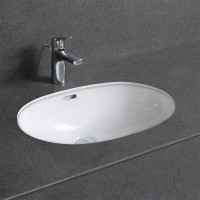 Раковина Gid Integrado Yj8004 71163, 55 см, фаянс, белая