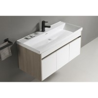 Раковина Gid Integrado 5510s 71165, 101 см, фаянс, белая