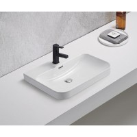Раковина Gid Integrado 9560s 71168, 61 см, фаянс, белая