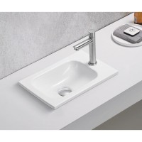 Раковина Gid Integrado N3340 71170, 40 см, фаянс, белая