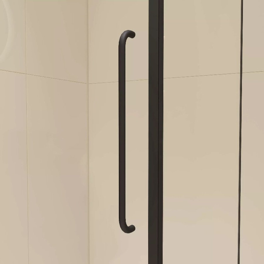 Душевой уголок RGW Classic CL-46-B 72094629-14, 120 х 90 см, стекло прозрачное, профиль черный