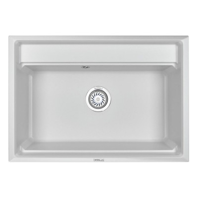 Кухонная мойка Granula Kitchen Space 75 см, 7301, арктик