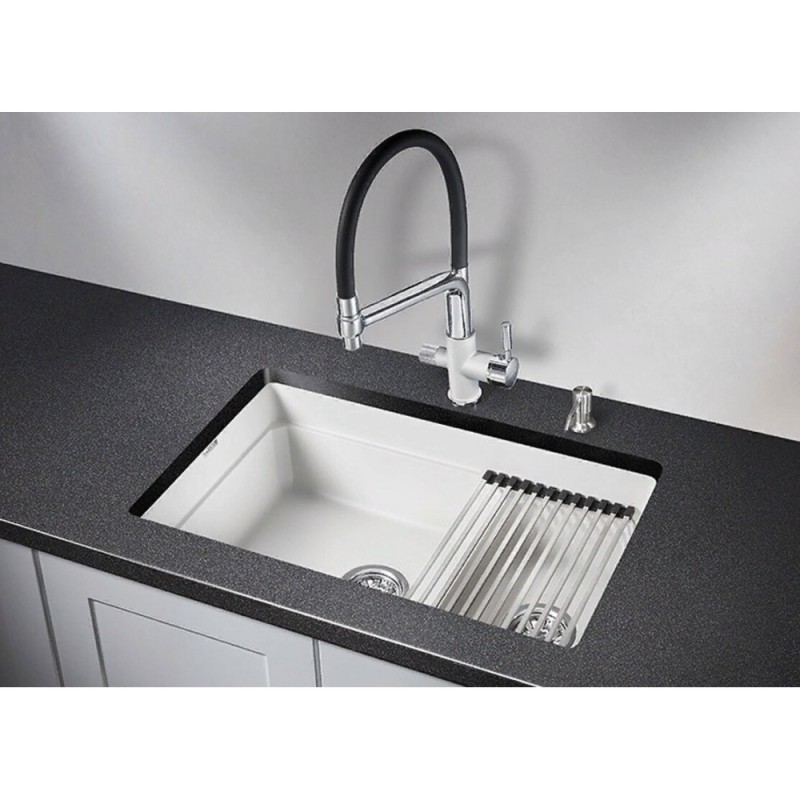Кухонная мойка Granula Kitchen Space 75 см, арктик, 7304U