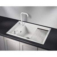 Кухонная мойка Granula Kitchen Space 75 см, 7305, арктик