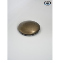 Донный клапан для раковины Gid Minucia Bzk100 74404K, без перелива, Clik-Clak, бронза