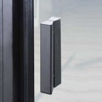Душевой уголок WasserKRAFT Elbe 74P03, 90 х 90 см, стекло прозрачное, профиль черный матовый