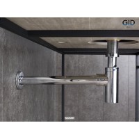 Сифон для раковины Gid Minucia G-54CH 75501S, хром