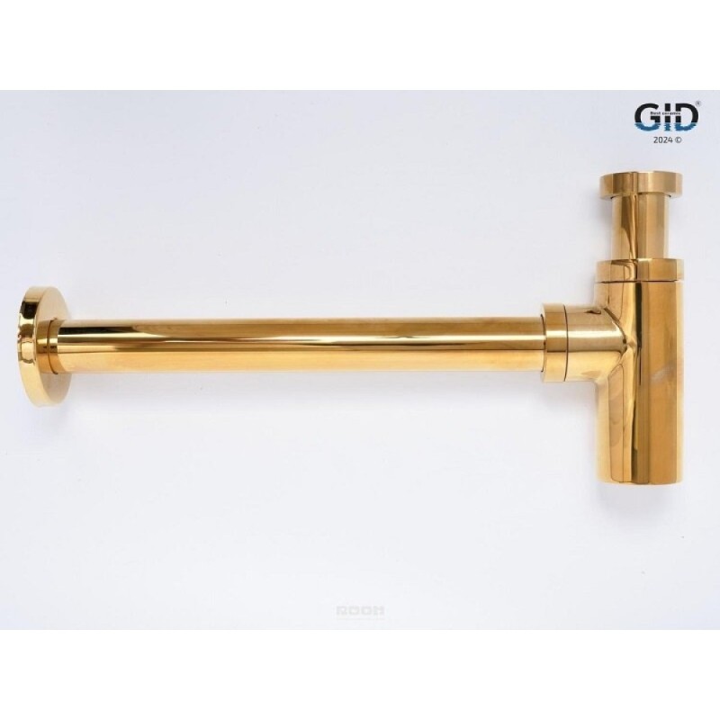 Сифон для раковины Gid G-64GD 75506S, золотой