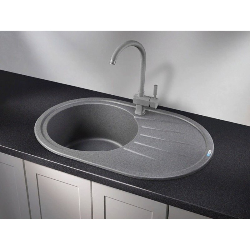 Кухонная мойка Granula ST-7601 7601bg, графит