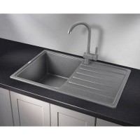 Кухонная мойка Granula ST-7602 7602bg, графит