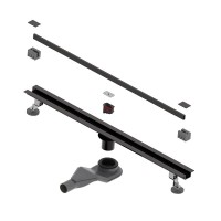 Дренажный канал RGW SDR-50B 76215010-04, 100 см, цвет черный