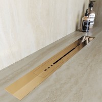 Дренажный канал RGW SDR-53Gb 76215380-06, 80 см, цвет золото