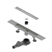 Дренажный канал RGW SDR-53Gr 76215380-11, 80 см, цвет серый
