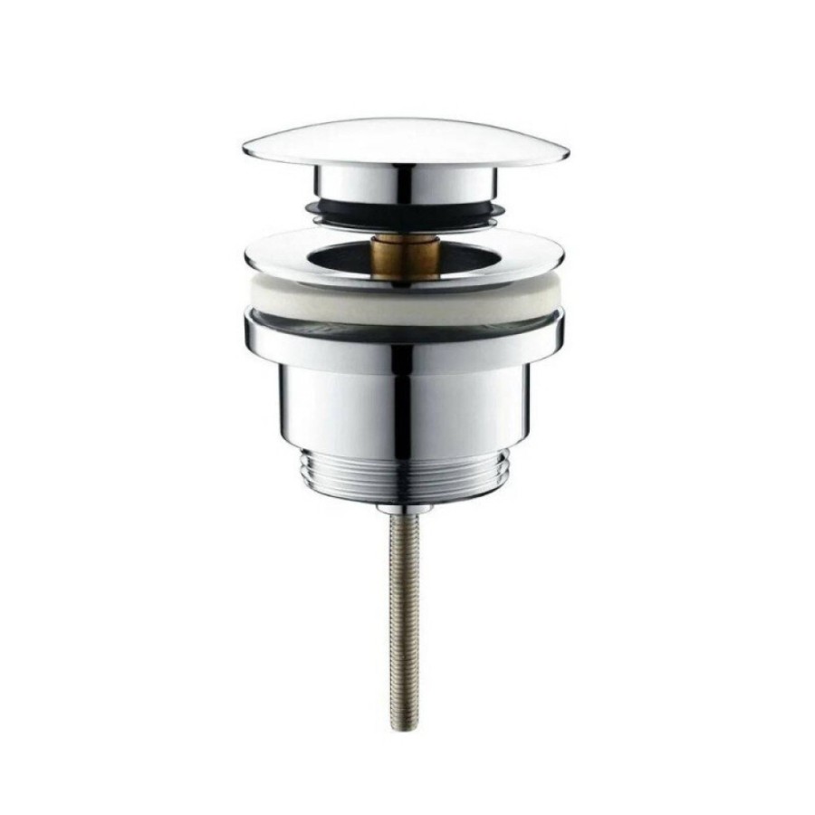 Донный клапан для раковины Gid Minucia G-36CH 76603K, универсальный, Clik-Clak, хром