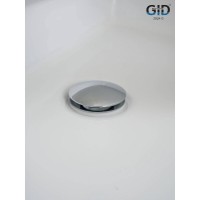 Донный клапан для раковины Gid Minucia G-36CH 76603K, универсальный, Clik-Clak, хром