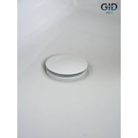 Донный клапан для раковины Gid Minucia G-60W 76606K, универсальный, Clik-Clak, белый
