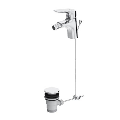 Смеситель для биде Damixa Jupiter 770240000 с донным клапаном, хром