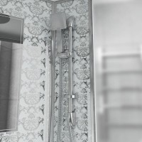 Душевая кабина Niagara 7711WR, 120 x 90 см с гидромассажем, стенки белые, правая