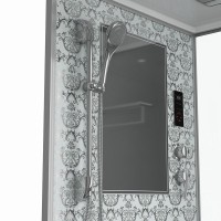 Душевая кабина Niagara 7714W, 100 x 90 см с гидромассажем, стенки белые