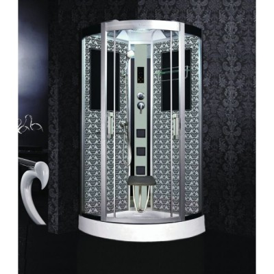 Душевая кабина Niagara 7715W, 90 x 90 см с гидромассажем, стенки белые