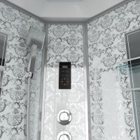 Душевая кабина Niagara 7790W, 90 x 90 см с гидромассажем, стенки белые
