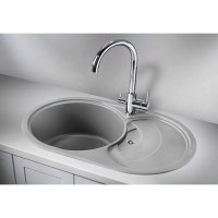 Кухонная мойка Granula GR-7801 7801al, алюминиум
