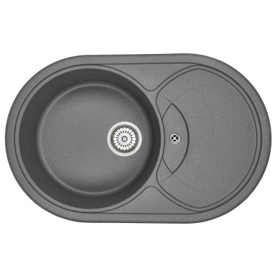 Кухонная мойка Granula GR-7801 7801bg, графит