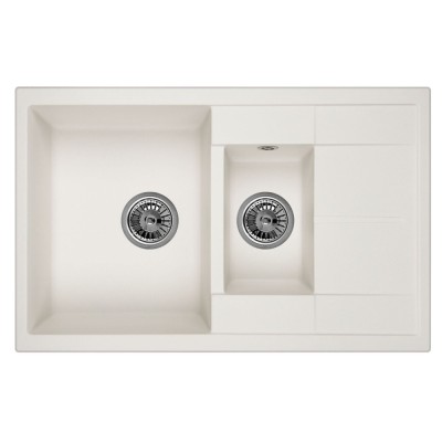 Кухонная мойка Granula GR-7802 7802wh, арктик