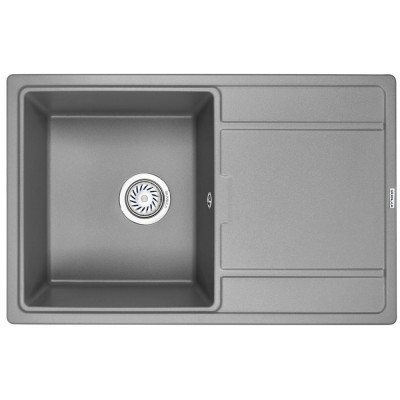 Кухонная мойка Granula GR-7804 7804al, алюминиум