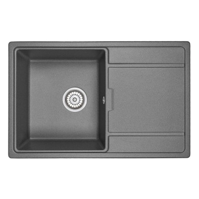Кухонная мойка Granula GR-7804 7804bg, графит