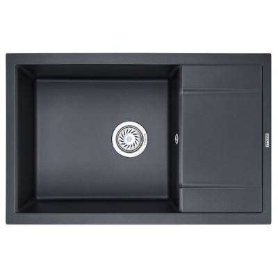 Кухонная мойка Granula GR-7805 7805sv, шварц