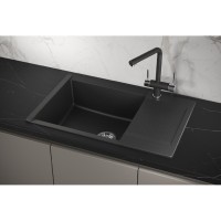Кухонная мойка Granula Estetica ES-7807 7807, черный