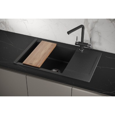 Кухонная мойка Granula Estetica ES-7807 7807, черный
