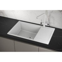 Кухонная мойка Granula Estetica ES-7807 7807, Арктик, арктик