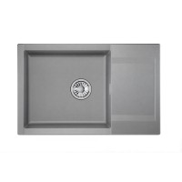 Кухонная мойка Granula Estetica ES-7807 7807, Алюминиум, алюминиум