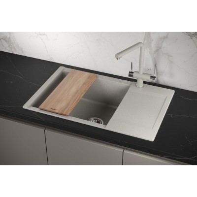 Кухонная мойка Granula Estetica ES-7807 7807, Базальт, базальт