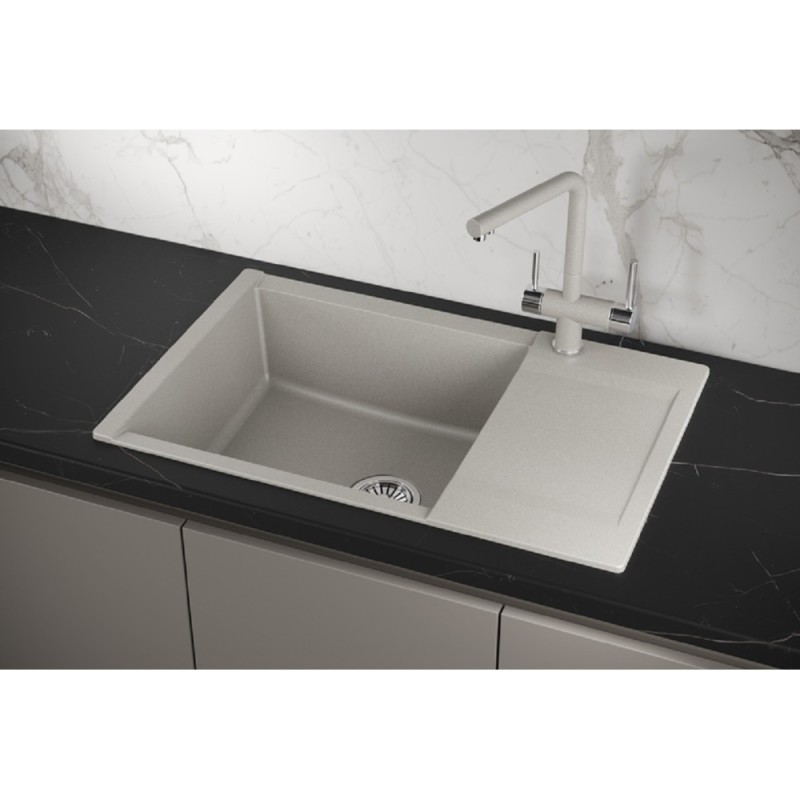 Кухонная мойка Granula Estetica ES-7807 7807, Базальт, базальт