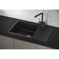 Кухонная мойка Granula Estetica ES-7807 7807, Шварц, шварц